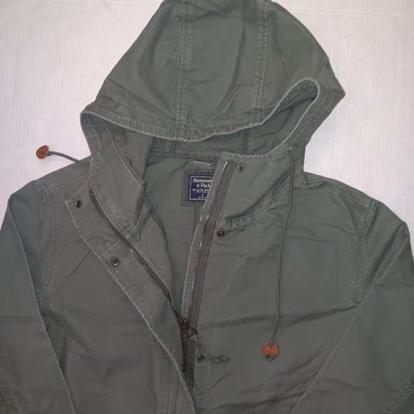 Abercrombie & Fitch Jackets & Blazers - ABERCROMBIE & FITCH  HOODIE UTILITY JACKET